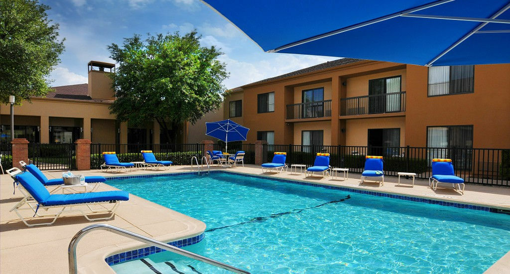 Courtyard Fort Worth University Drive Exterior foto